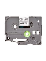 Brother P-touch Schriftban TZe-S211,TZ-Band, stark klebend,black  auf white, 6mm, 8m