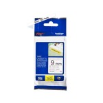 Brother P-touch Farbband TZe-S221, TZe-Band, stark klebend,black auf white, 9mm, 8m