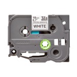 Brother P-touch Farbband TZe-S241, TZ-Band, stark klebend,black auf white, 18mm, 8m