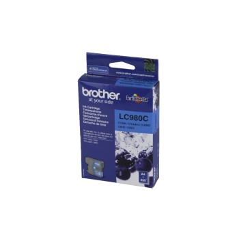 Tinte Brother LC-980C zu 165C/290C, Tinten Patrone cyan