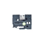 Brother P-touch Schriftband TZE-R251, Stoffband, schwarzauf weiss, 24mm, 4m