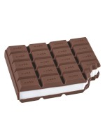 Brunnen Bloc-notes adhésifs chocolat, 100 feuilles, blanc / marron