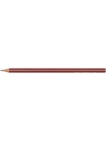 BüroLine Bleistift Ergo, 12 Stk, Nr. 2, HB, mittel, rot lackiert