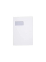 Büroline Enveloppe avec fenêtre C4 Blanc, 250 pièces