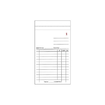 BüroLine Kassablock, 10 Paket, Kassablock bedruckt BüroLine Kassablock, 10 Paket, Kassablock bedruckt