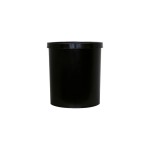 Büroline Corbeille à papier 18 l Noir