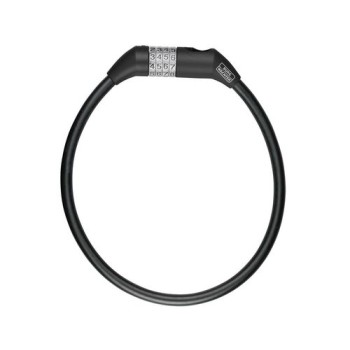 Burgwächter Zahlen-Seilschloss 235 80 L, black , L 80 cm, Ø 15 mm Burgwächter Zahlen-Seilschloss 235 80 L, black , L 80 cm, Ø 15 mm