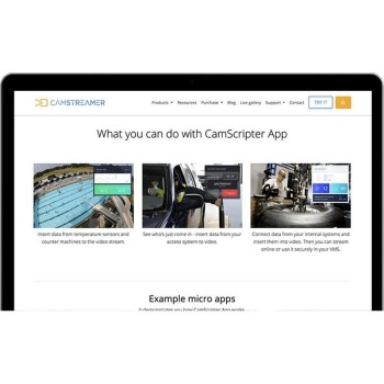 Camstreamer CamScripter App pour les caméras réseau AXIS Camstreamer CamScripter App pour les caméras réseau AXIS