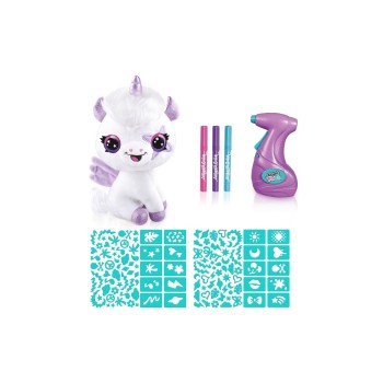 Canal Toys Peluche fonctionnelle Airbrush Plush Glow in the Dark Unicorn Canal Toys Peluche fonctionnelle Airbrush Plush Glow in the Dark Unicorn
