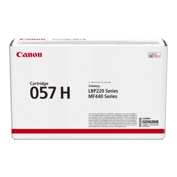 Canon Toner 057 H BK, 3010C002, 10000 pages, for LBP223/6/8, MF443/5/6/9