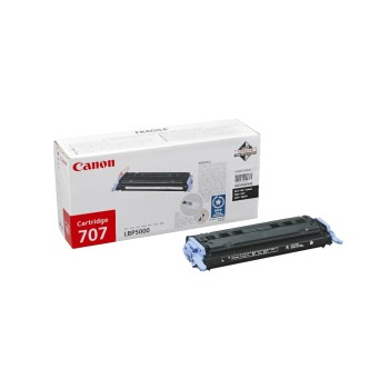 Tonermodul Canon CRG 707BK, schwarz, 2500 Seiten bei 5% Deckung, LBP 5000/5100 Tonermodul Canon CRG 707BK, schwarz, 2500 Seiten bei 5% Deckung, LBP 5000/5100