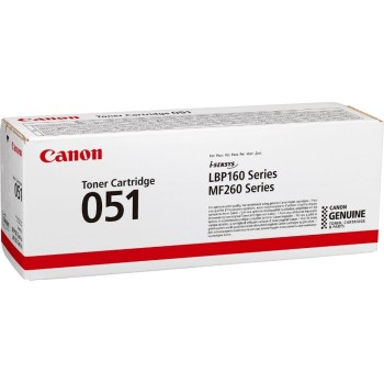 Canon Toner 051 BLK, 2168C002, 1700 pages, for LBP162, MF264/267/268