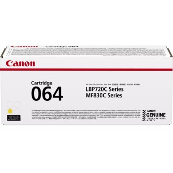 Canon Toner 064 Yellow, 4931C001, 5000 pages, I-SENSYS LBP722Cdw, MF832Cdw
