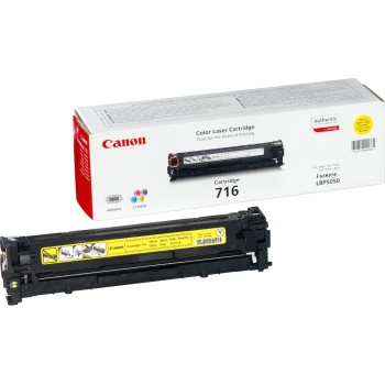 Tonermodul Canon CRG 716Y, yellow, 1500 Seiten, LBP 5050/5050N Tonermodul Canon CRG 716Y, yellow, 1500 Seiten, LBP 5050/5050N