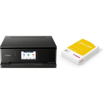 Canon Pixma TS8750 WLAN, USB, schwarz, Inkl. Papier Canon Pixma TS8750 WLAN, USB, schwarz, Inkl. Papier