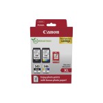 Canon Kits d’encre PG-545XL/CL-546XL + papier photo noir/Color