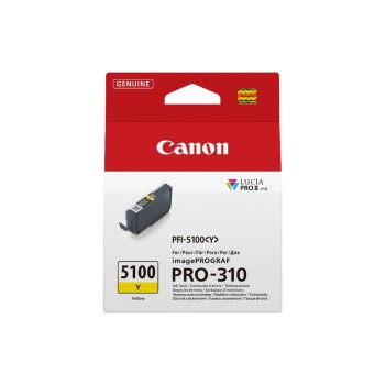 Canon Encre PFI-5100Y Yellow Canon Encre PFI-5100Y Yellow