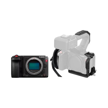 Canon  EOS C50, with SmallRig Cage