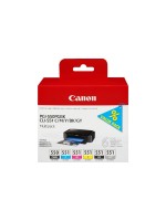 Canon Encre PGI-550/CLI-551 BK/C/M/Y/G/PBK