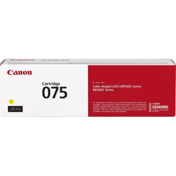 Canon Toner 075 Yellow, yellow, 1300 pages