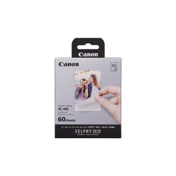 Canon Selphy XC-60 l brillant, autocollant, 54 x 85,5 mm, 60 feuilles