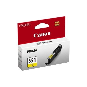 Ink Canon CLI-551Y yellow, 7ml, PIXMA MG5450/MG6350/iP7250 Ink Canon CLI-551Y yellow, 7ml, PIXMA MG5450/MG6350/iP7250