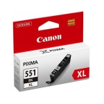 Encre Canon CLI-551BK XL black, 11ml, PIXMA MG5450/MG6350/iP7250