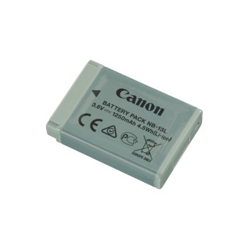 Canon Lithium-Ionen-accu NB-13L, 1250 mAh /, 3,6 V, for PS G7X Canon Lithium-Ionen-accu NB-13L, 1250 mAh /, 3,6 V, for PS G7X