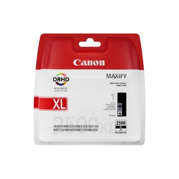 Encre Canon PGI-2500XL BK noir 70.9ml, MAXIFY iB4050, MB5050, MB5350 Encre Canon PGI-2500XL BK noir 70.9ml, MAXIFY iB4050, MB5050, MB5350
