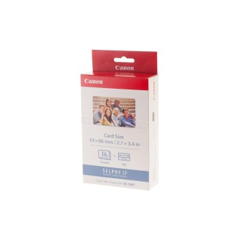 Canon Farbtinte/Papier-Set KC36IP,, Kreditkartenformat 36 Blatt