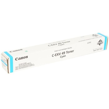 Toner Canon 8525B002 cyan, 19.000 pages, C-EXV 49 Toner Canon 8525B002 cyan, 19.000 pages, C-EXV 49