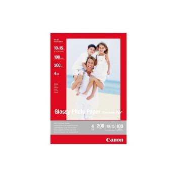 Canon Glossy Photo Paper 10x15cm, InkJet Everyday, 170g, 100 Blatt