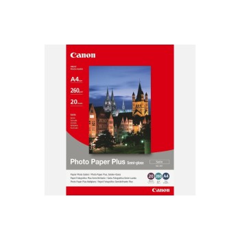 CANON Photo Paper Plus Semi-gloss A4, InkJet, 260g, 20 Blatt CANON Photo Paper Plus Semi-gloss A4, InkJet, 260g, 20 Blatt