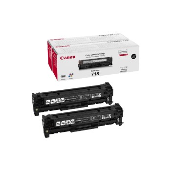 Toner 2662B002 Canon CRG 718 2er Pack, schwarz, 2x 3400 Seiten, LBP 7200CDN