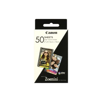 Canon Papier photo ZINK ZP-2030 autocollant, 50 feuilles