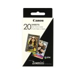 Canon Papier photo ZINK ZP-2030 autocollant, 20 feuilles