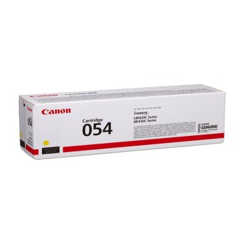 Canon Toner 054 Y, 3021C002, 1200 pages, for LBP623/621, MF645/643/641