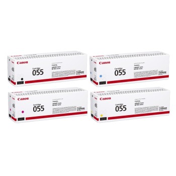 Canon Toner 055 KIT, BK, C, M, Y, for LBP664/663, MF746/744/742