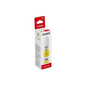 Canon Ink GI-50 Yellow, 7`000 pages, for G6050/G5050 Canon Ink GI-50 Yellow, 7`000 pages, for G6050/G5050