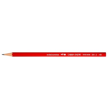 Caran d'Ache Crayon Edelweiss HB, Rouge