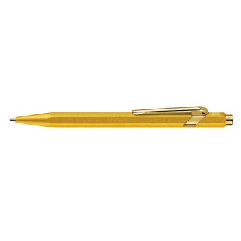 Caran d`Ache Kugelschreiber 849 Goldbar, with Etui
