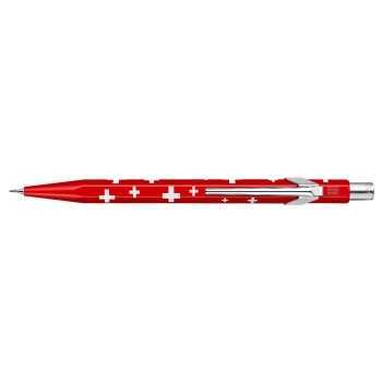 Caran d'Ache Druckbleistift 844, 0.7mm Schweizer Flagge Caran d'Ache Druckbleistift 844, 0.7mm Schweizer Flagge