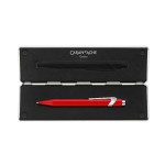 Caran d'Ache Stylo à bille roulante 849 Ligne classique Rouge