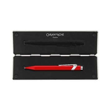 Caran d'Ache Roller Classic Line 849, red, with Etui