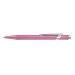 Caran d'Ache Stylo bille 849 Colormat-x Rose moyen (M), Rose