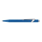 Caran d'Ache Stylo bille 849 Colormat-x Bleu moyen (M), Bleu