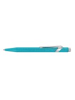 Caran d'Ache Stylo bille 849 Colormat-x Turquoise moyen (M), Turquoise