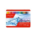 Caran d'Ache Neocolor 2 wasservermalbar, 40 Wachspastelle in Metallschachtel