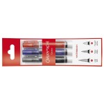 Caran d'Ache Aquarellpinsel, mit Wasserreservoir, 3er Set