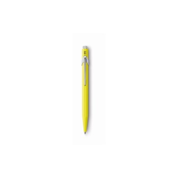Caran d'Ache Kugelschreiber 849, jaune fluo avec Goliath Patrone bleu M